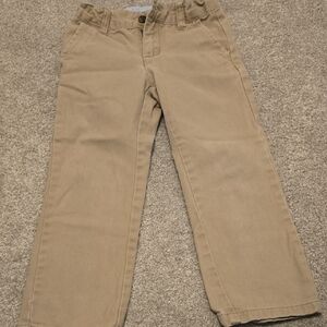 Janie and Jack Classic Tan Trousers